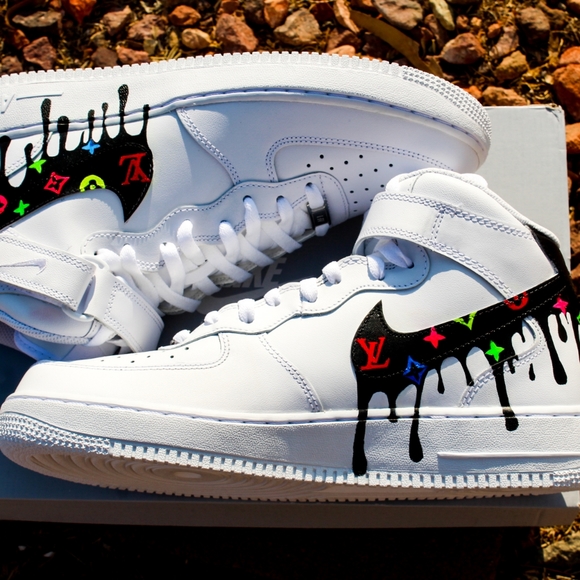 Custom Air Force 1s - Picture 1 of 2